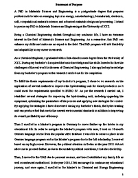 Statement of Purpose